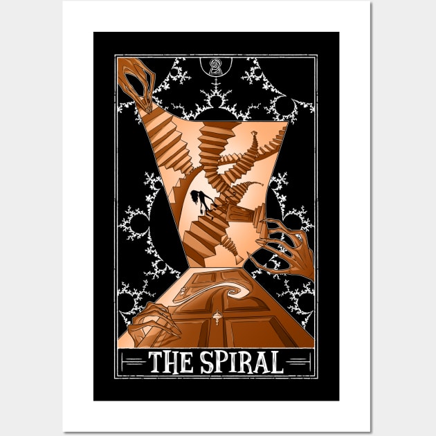 The Spiral Wall Art by Rusty Quill